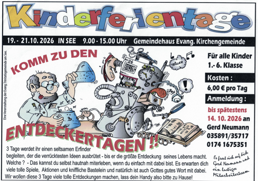 Entdeckertage 2026